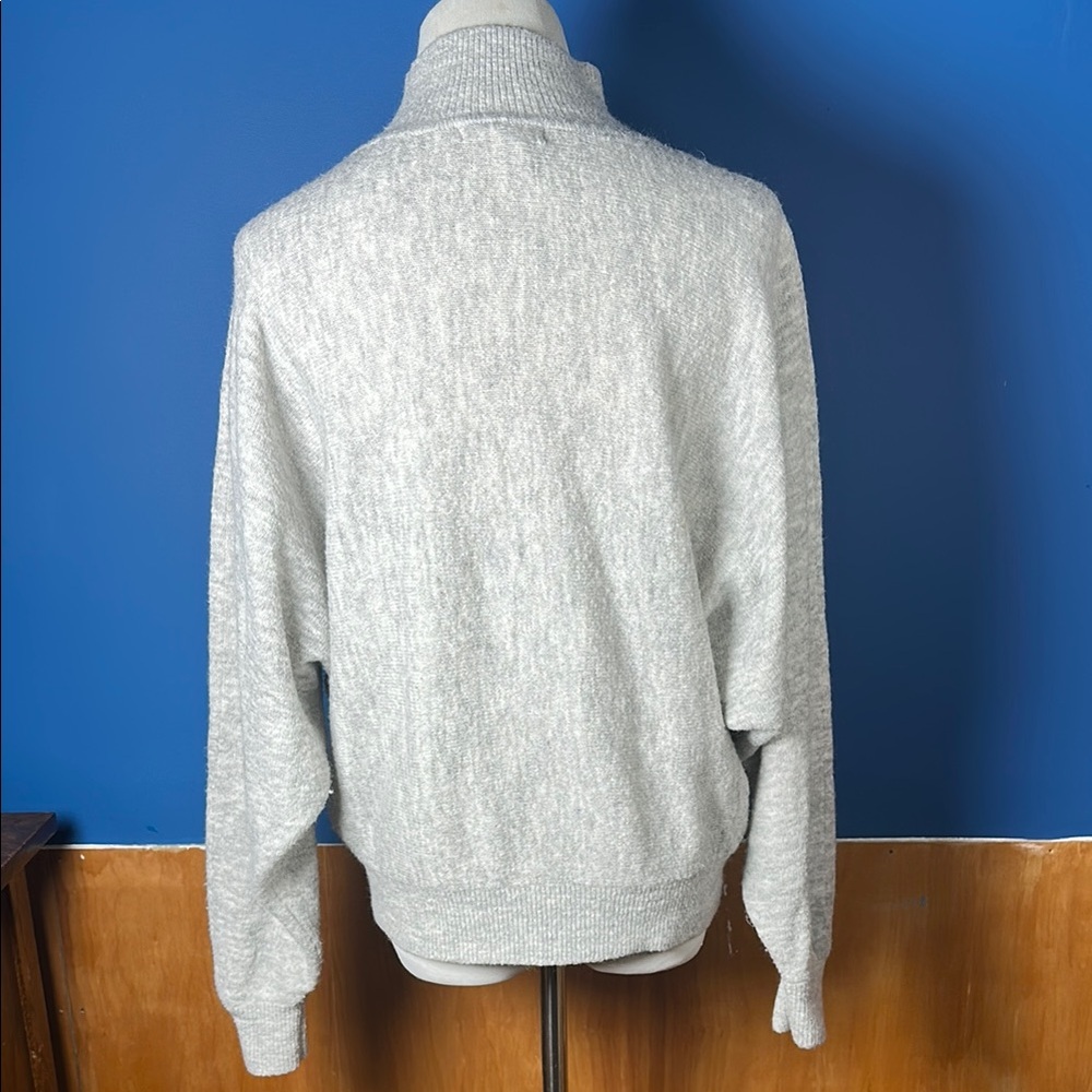 Cozy Gray H&M mock neck  Sweater - Picture 4 of 7